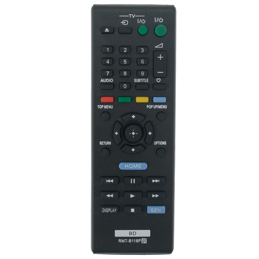 New RMT-B118P Replace Remote Control for Sony Blu-ray Disc DVD Player BDP-S185
