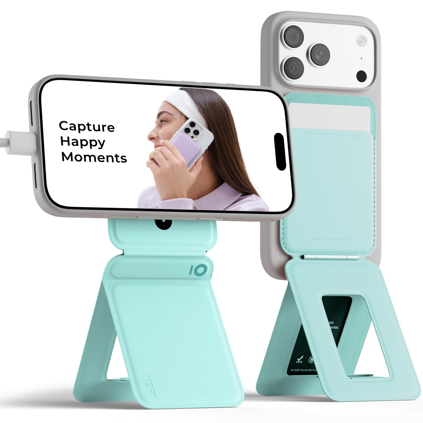 MOFT Phone Tripod Stand Wallet x Tombogo, NFC Card Holder