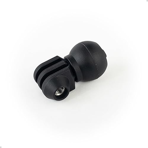 STUNTMAN Two Prong Adapter for Ball Joint - Fits GoPro, DJI Osmo (Action 5 Pro, 4, 3, 2), Insta360 (Ace Pro, Ace, ONE RS, ONE R), and Others