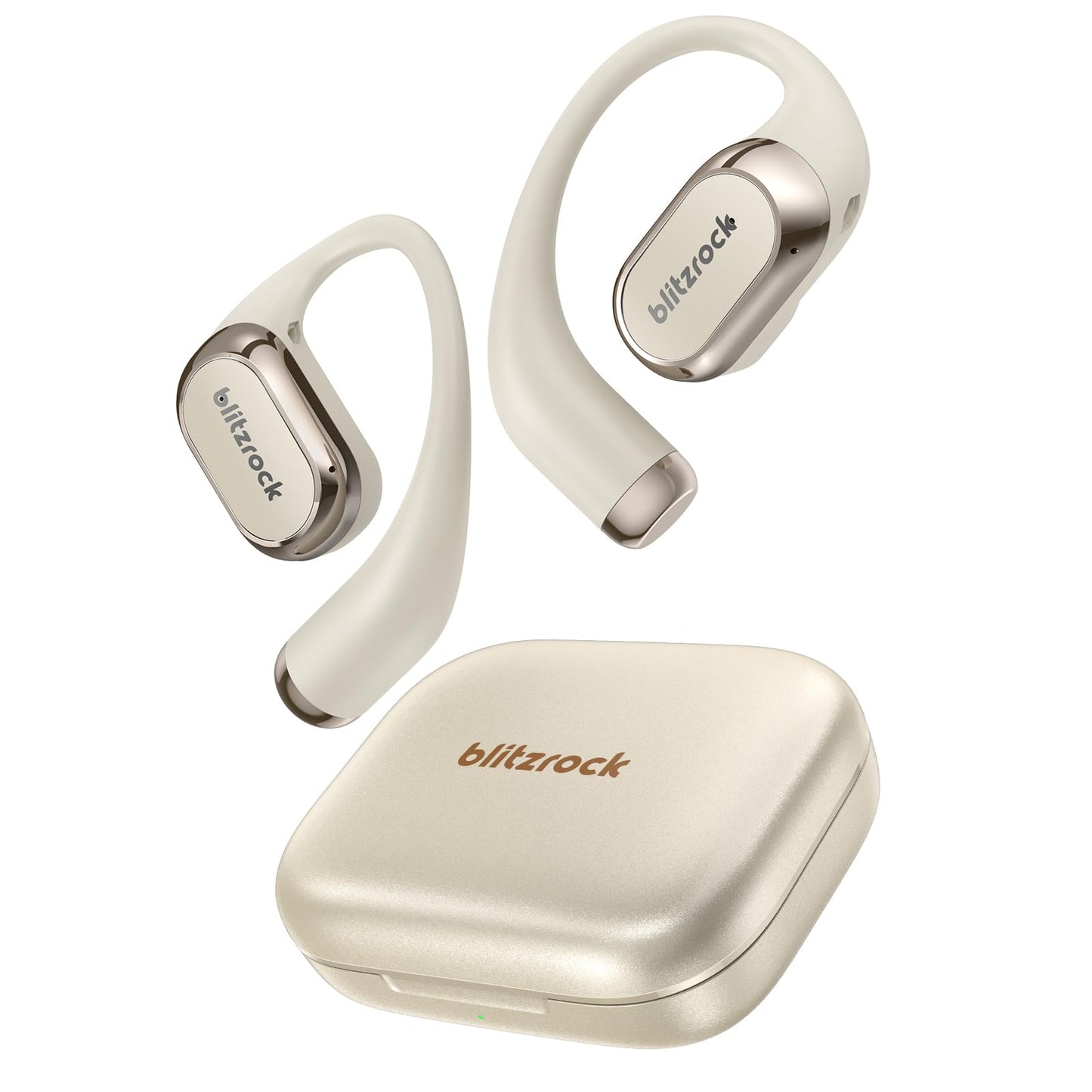 BlitzRock CT3 Pro Open Ear Headphones, Rich Balanced Sound, AI ENC 4 Mics Clear Calls,40H Playtime, IPX5 SweatSafe, Bluetooth 5.4 Wireless Earbuds…