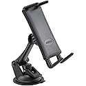 ARKON Mounts Slim-Grip Ultra Sticky Suction Windshield Phone Car Mount | Universal Phone Holder | Firm Windshield Suction | Adjustable 3" Arm |