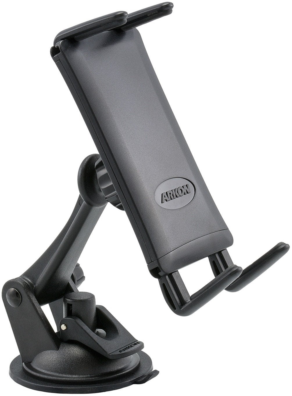 ARKON Mounts Slim-Grip Ultra Sticky Suction Windshield Phone Car Mount | Universal Phone Holder | Firm Windshield Suction | Adjustable 3" Arm |