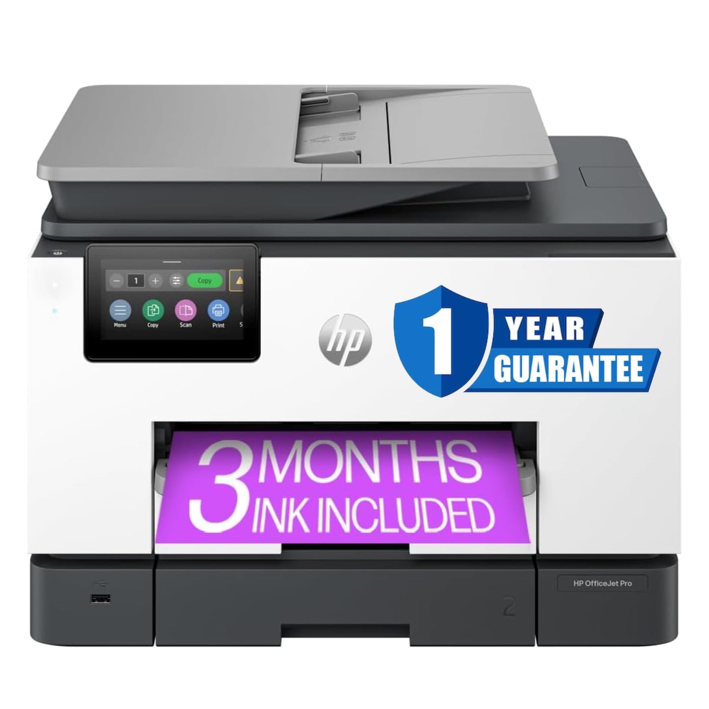 HP OfficeJet Pro 9135e All-in-One Printer, Color, Printer-for-Small Medium Business, Print, Copy, scan, fax, Wireless, 3 Months of Instant Ink