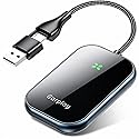 Apple CarPlay Wireless Adapter, Convert Factory Wired CarPlay to Wireless, Bluetooth CarPlay Adapter for iPhone, Auto Connect Plug & Play Supports
