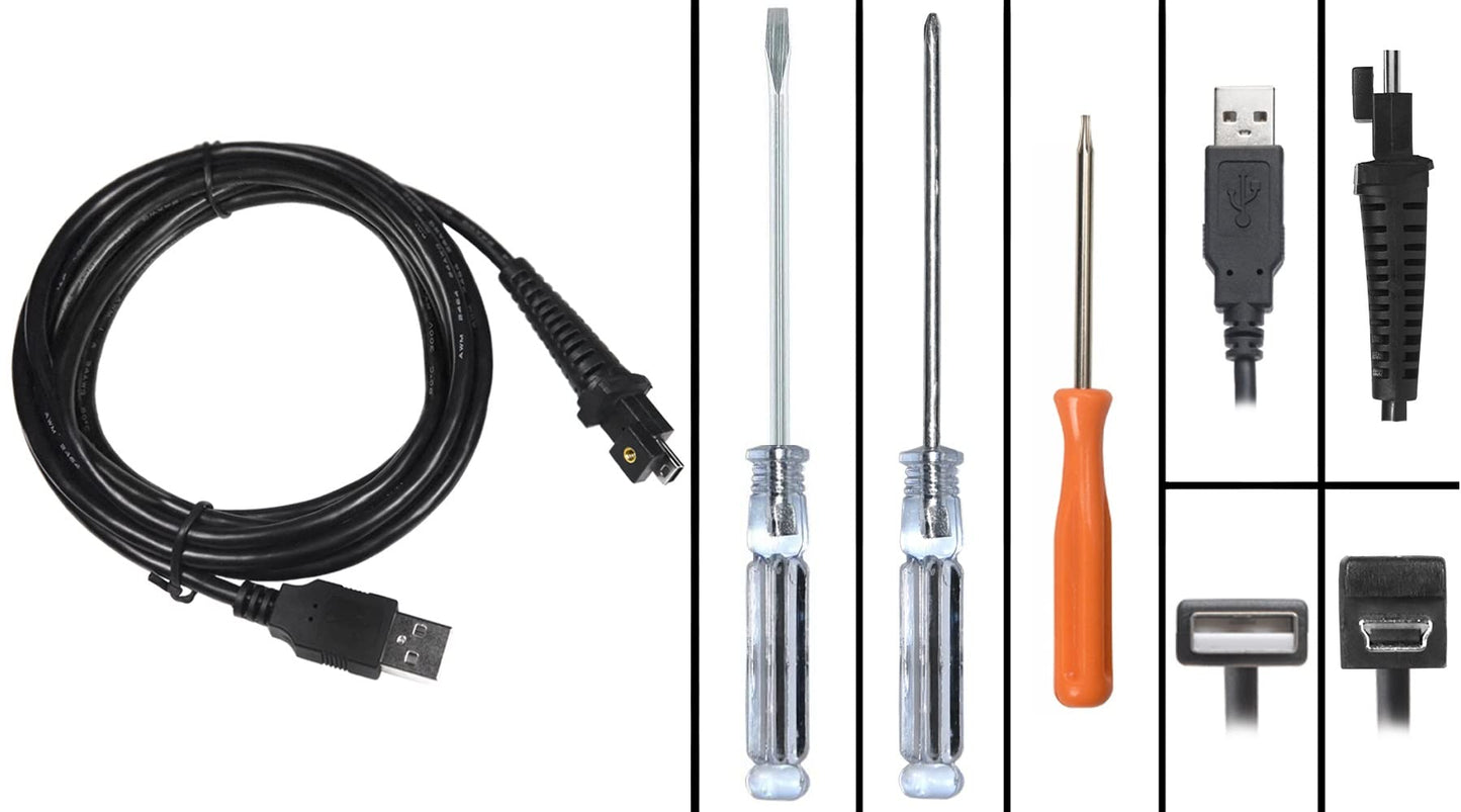Compatible Nuance® Dragon PowerMic III Microphone 9' Straight Cable - Easy Install