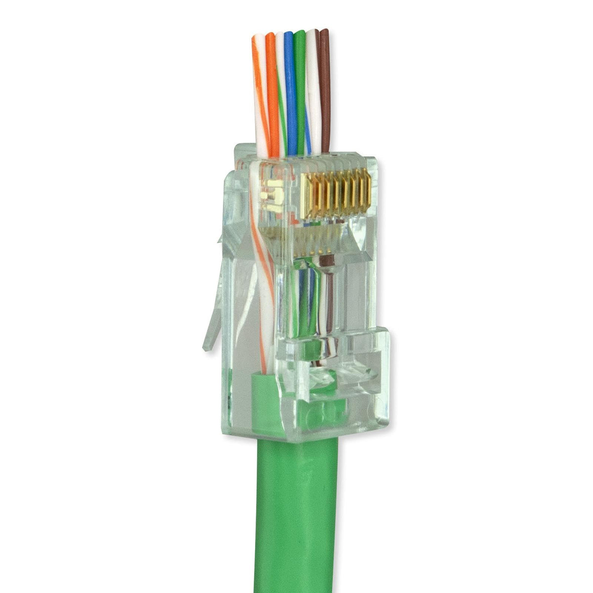 Simply45 Unshielded Pass-Through RJ45 Modular Plug