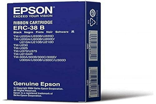 Epson Black Fabric Ribbon TMU/TM/IT Printer Ribbon