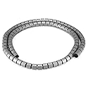 Monoprice 107023 15mm x 1.5m Spiral Wrap Bands, Gray