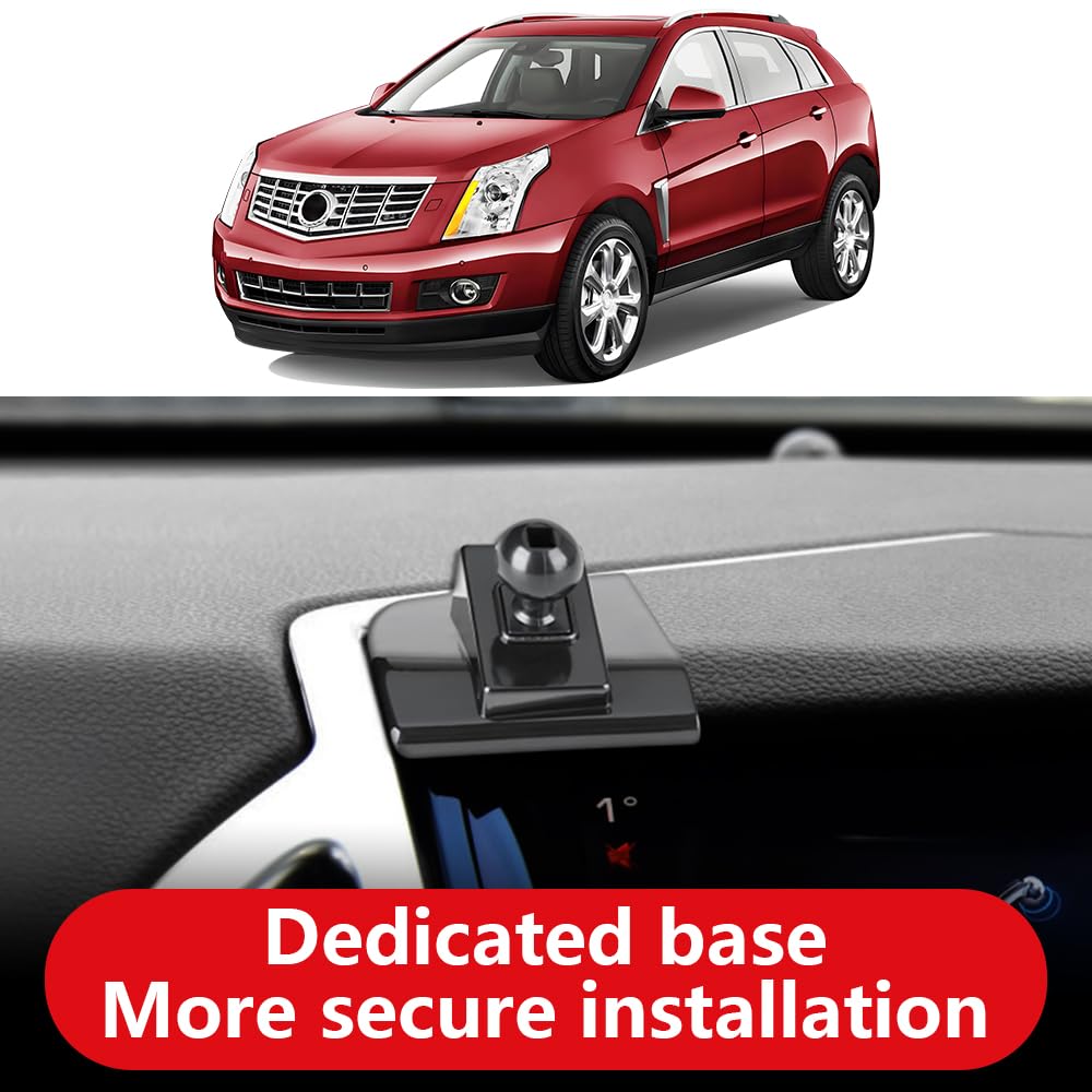 LUNQIN Car Phone Holder for Cadillac SRX 2013 2014 2015 2016 Auto Accessories Navigation Bracket Interior Decoration Screen Dash Board Mobile Cell
