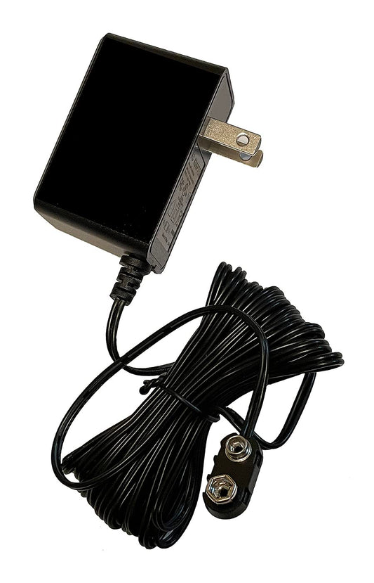 PINPOINT® 9-Volt Battery Universal AC Adapter Kit 120VAC, 7 Foot Cable, 1300mA
