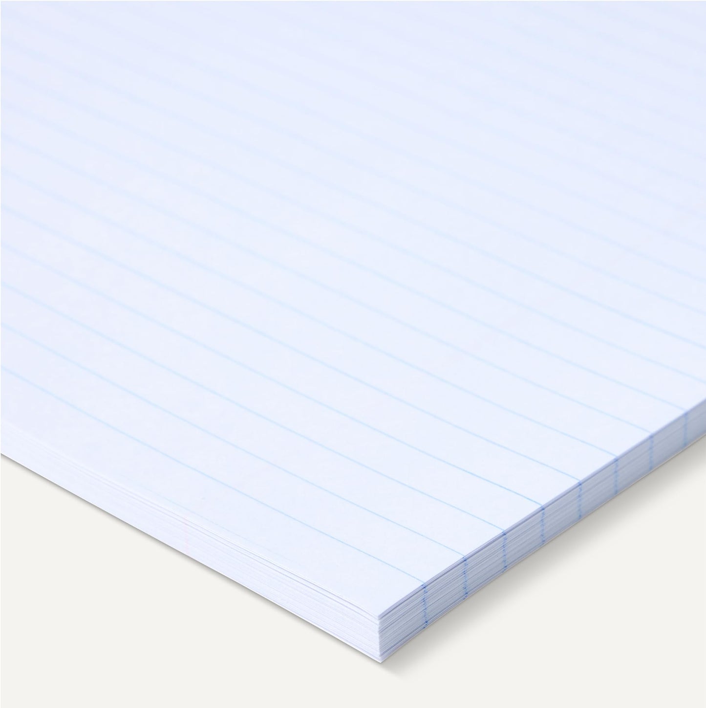 Amazon Basics College Ruled Loose Leaf Paper, 11" x 8.5", 150 Sheets, White, No Binding, 1-Pack