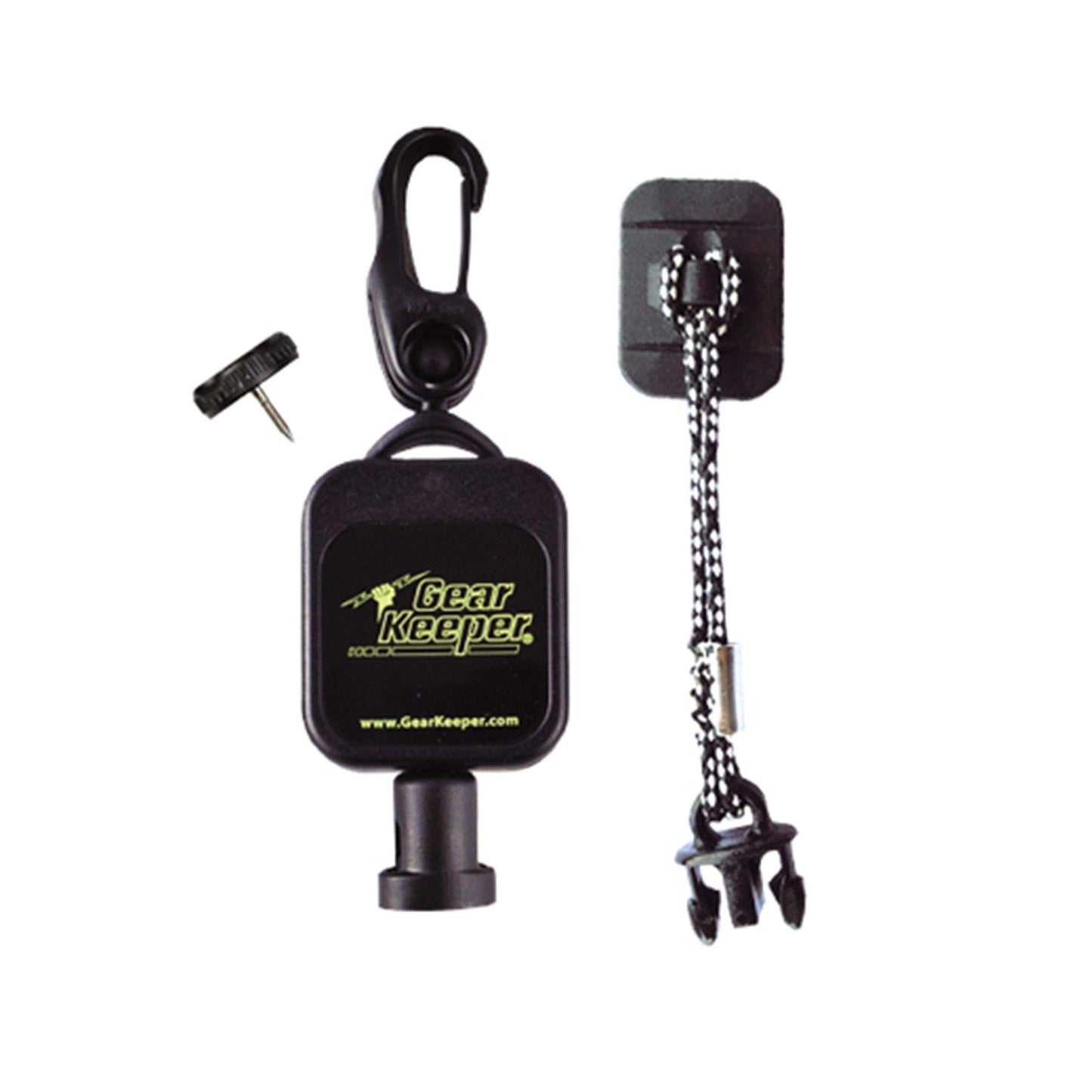 Gear Keeper Cell Phone Tether - Retractable Phone Strap With Adhesive Pad Eye Mount For Most Phone Cases - Ideal Cycling, Hiking Gear & Kayak