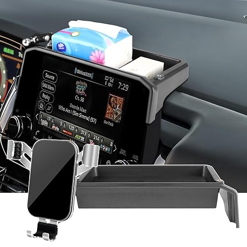 Car Phone Holder Center Console Organizer Tray for Nissan Pathfinder 2022 2023 2024 2025 [Not for 2026]Auto Interior Accessories Best Cell Phones