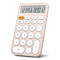 VEWINGL Standard Calculator, 12 Digit Large Display Desktop Calculator with Big Buttons for Office, School, Home & Business