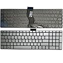wangpeng® New Silver US Laptop Keyboard for HP 15-ef1020nr 15-ef0021nr 15-ef1023dx 15-ef1013dx Backlit Keyboard