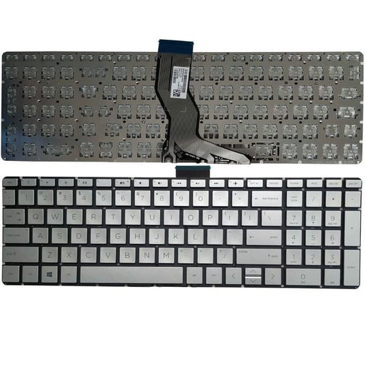 wangpeng® New Silver US Laptop Keyboard for HP 15-ef1020nr 15-ef0021nr 15-ef1023dx 15-ef1013dx Backlit Keyboard