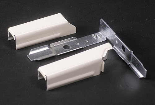 Wiremold V5711RHA Internal Right Hand Twisted Raceway Elbow, 90 deg Bend Angle, Steel