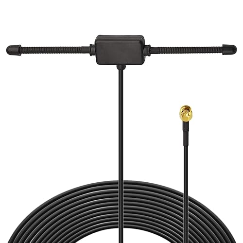 Bingfu 4G LTE Adhesive Mount Antenna Cellular SMA Male Dipole Antenna Compatible with Car Stereo Head Unit 4G LTE Telematics Vehicle Tracker Truck RV