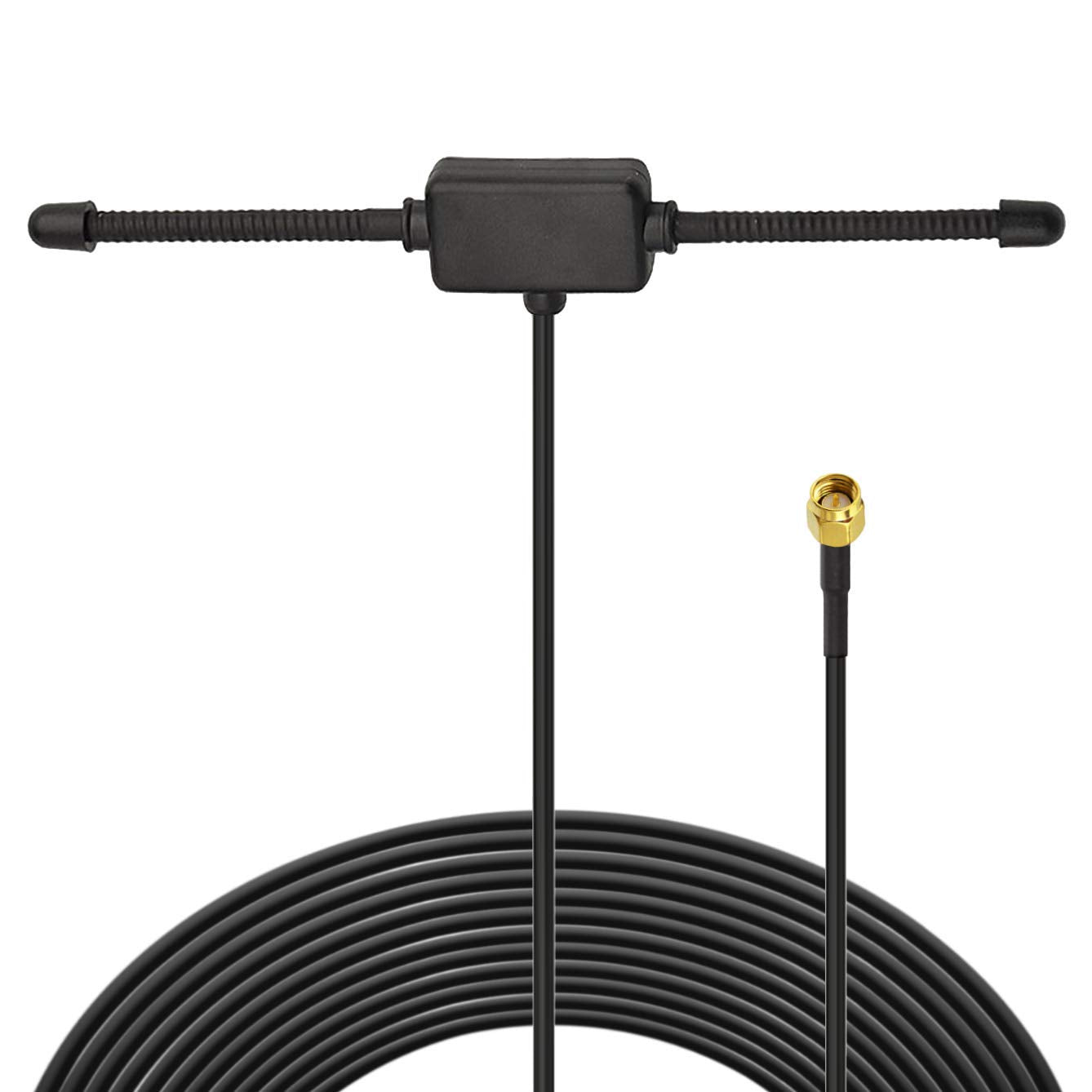 Bingfu 4G LTE Adhesive Mount Antenna Cellular SMA Male Dipole Antenna Compatible with Car Stereo Head Unit 4G LTE Telematics Vehicle Tracker Truck RV