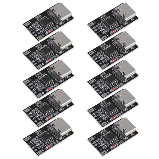 10PCS USB-C PD Trigger Board Module PD/QC Decoy Board Fast Charge USB Type-c to 12v High Speed Charger Power Delivery Boost Module