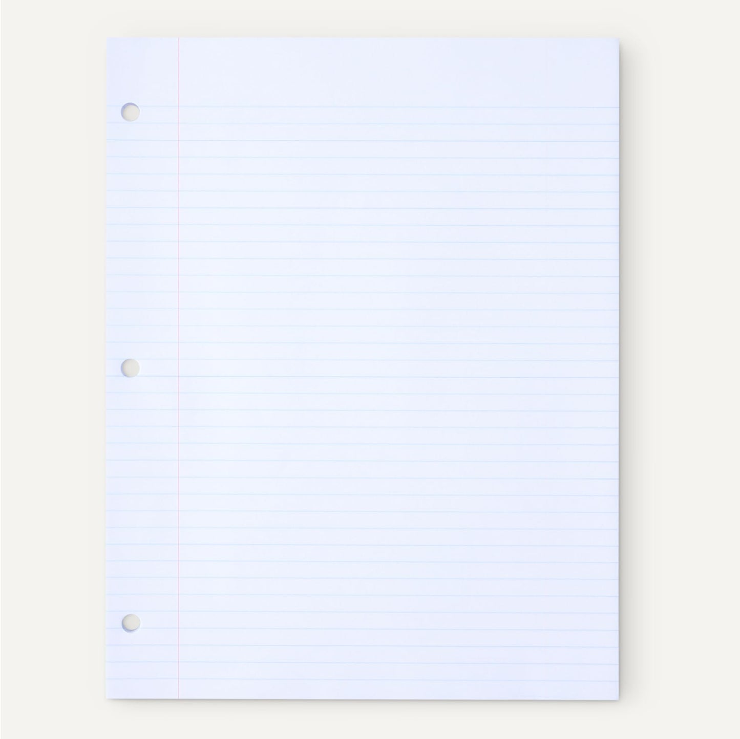 Amazon Basics College Ruled Loose Leaf Binder Paper, 11" x 8.5", 100 Sheets, White, 6-Pack