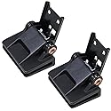 2 Pcs Vsttar Dust Cover Hinge Turntable Parts Compatible with Akai AP-206,AR - AR The Turntable,BSR - Quanta 450SX,Kenwood - KD-40R,Sony