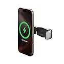 Belkin Car Vent Mount, Black and Silver, Phone Stand for iPhones, Samsungs, LGs & Most Smartphones, Adjustable to Fit 5.5-Inch Screens