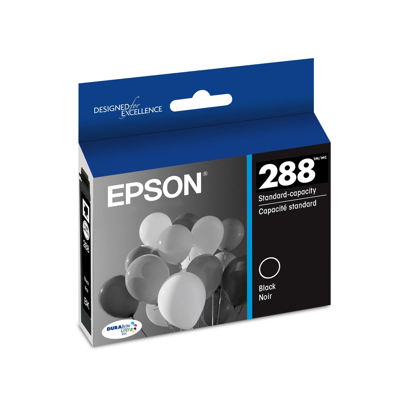 EPSON 288 DURABrite Ultra Ink Standard Capacity Black Cartridge (T288120-S) Works with Expression XP-330, 430, 434, 340, 440, 446