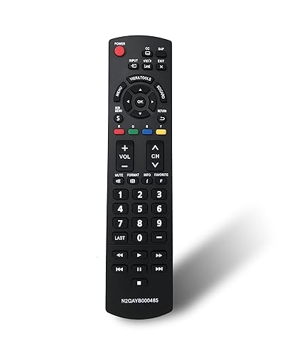 Replacement Universal Remote Control for Panasonic Smart TV TC-32LX44S TC-50PX34 TC-60PS34 TC-L37U3 TC-60AS530U TC-L37U22 TC-42PX24 TC-P50C2 TC-L32C22
