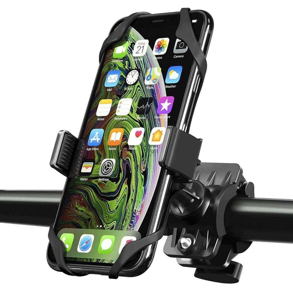 Bicycle Mount Handlebar Silicone Holder Bike for Moto G Stylus 5G (2022), Non-Slip Strap Shockproof Compatible with Motorola Moto G Stylus 5G (2022)