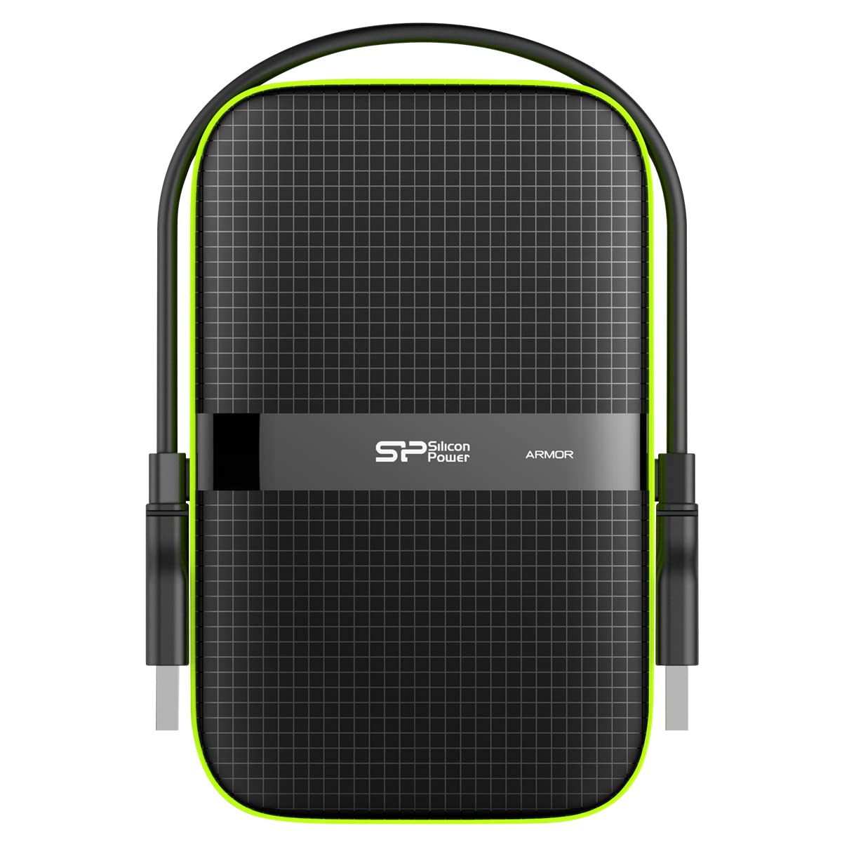 Silicon Power 5TB Rugged Portable External Hard Drive Armor A60, Shockproof USB 3.0 for PC, Mac, Xbox and PS4, Black
