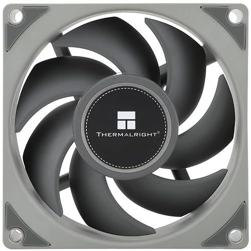 Thermalright TL-B8 CPU Fan PC Case Fan Quiet 4pin PWM Computer Fan, 8025 Specifications Silent Cooler Fan, 2200RPM Speed, Desktop CPU Cooling