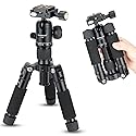 Koolehaoda Compact Mini Tripod, 20" Desktop Tripod with 360° Ball Head Aluminum Portable Small Tabletop Tripod Stand for DSLR Camera Video Camcorder