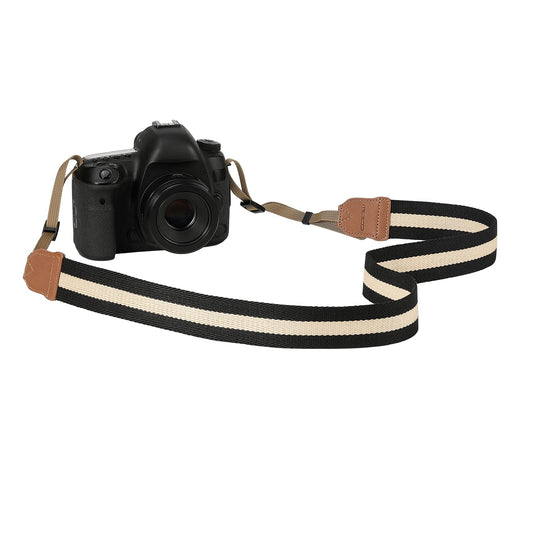 MoKo Camera Strap, Cotton Woven Camera Strap, Adjustable Universal Neck & Shoulder Strap for Video Camcorder, Binoculars,