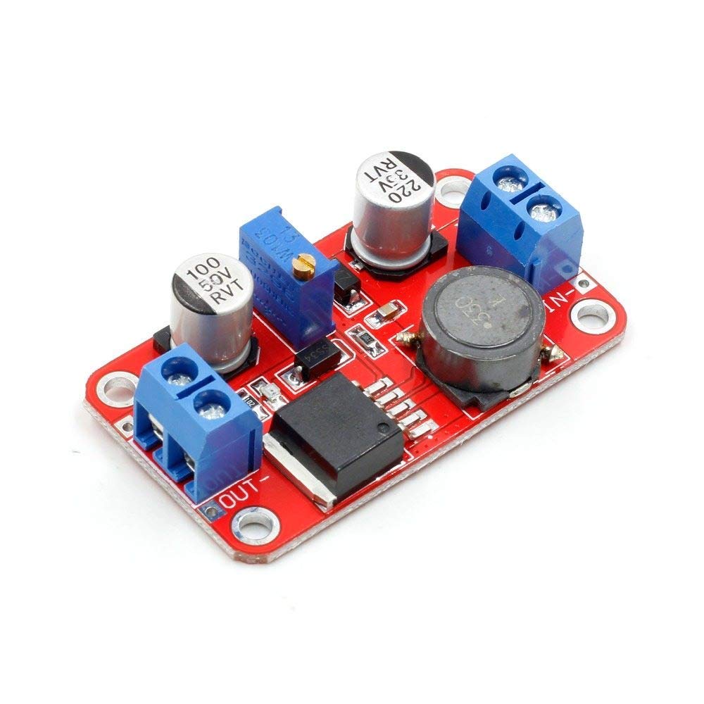 ACEIRMC 3pcs XL6019 5A High Power Current DC to DC Step-up 5V 6V 12V 24V 3-35V to 5-40V XL6019 Converter Adjustable Voltage Regulator Power Modules…