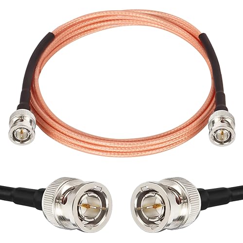 XRDS 6ft Flexible HD-SDI Cable, BNC to BNC Video Cable 75 Ohm RG179 Extension for 4K 1080P 3G HD SDI Camera Monitor Recorder