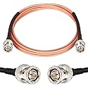 XRDS 6ft Flexible HD-SDI Cable, BNC to BNC Video Cable 75 Ohm RG179 Extension for 4K 1080P 3G HD SDI Camera Monitor Recorder