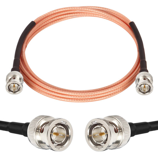 XRDS 6ft Flexible HD-SDI Cable, BNC to BNC Video Cable 75 Ohm RG179 Extension for 4K 1080P 3G HD SDI Camera Monitor Recorder