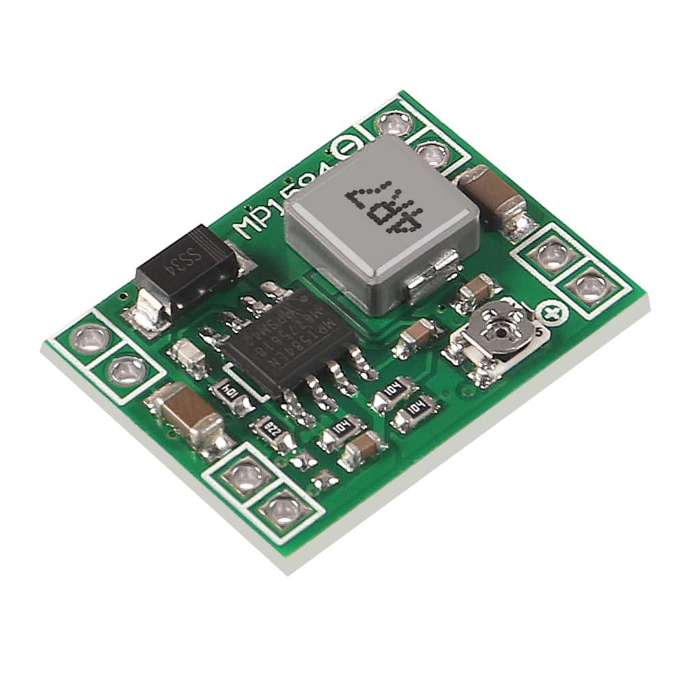 15PCS 12-24V to 5V 3A DC-DC Step Down Power Supply Module MP1584EN Adjustable Buck Converter