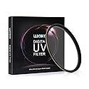 waka 58mm MC UV Filter - Ultra Slim 16 Layers Multi Coated Ultraviolet Protection Lens Filter for Canon Nikon Sony DSLR Camera Lens