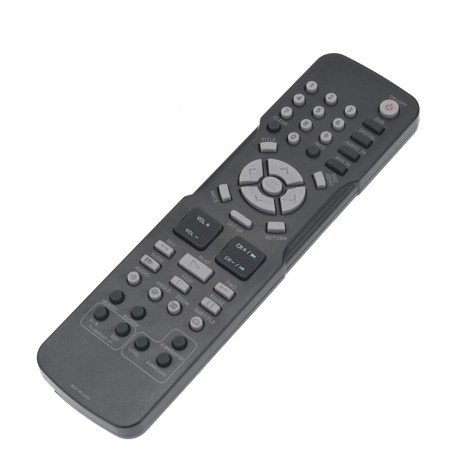 ECONTROLLY Replace Remote Control RCR 192 AA10/RCR192AA10 fit for RCA Home Theater DVD RTD3133H RTD3136 RTD3136EH RTD3236 RTD3236E RTD3236EH RTD3131