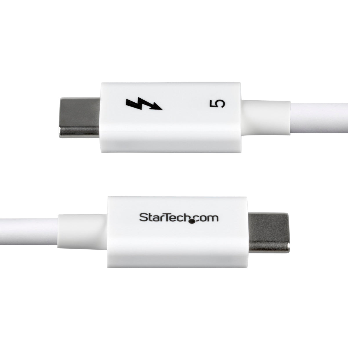 StarTech 3ft/1m Thunderbolt 5 Cable USB-C 80Gbps 240W PD 8K 60Hz White