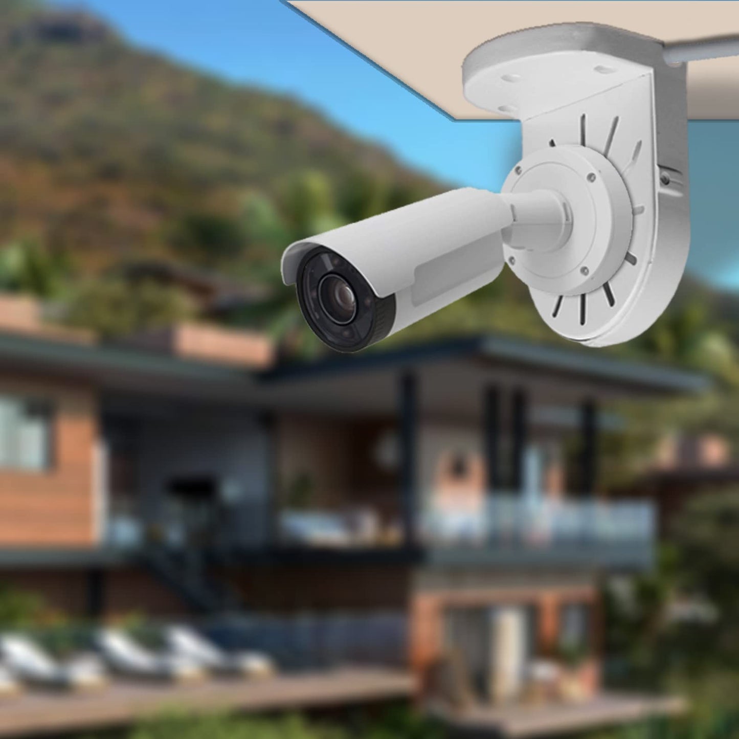 WiTi Universal Wall Mount Bracket for Dome Security Camera,Deep Base Junction Box Cable Management Mounting Case, Outdoor Indoor CCTV IP Surveillance