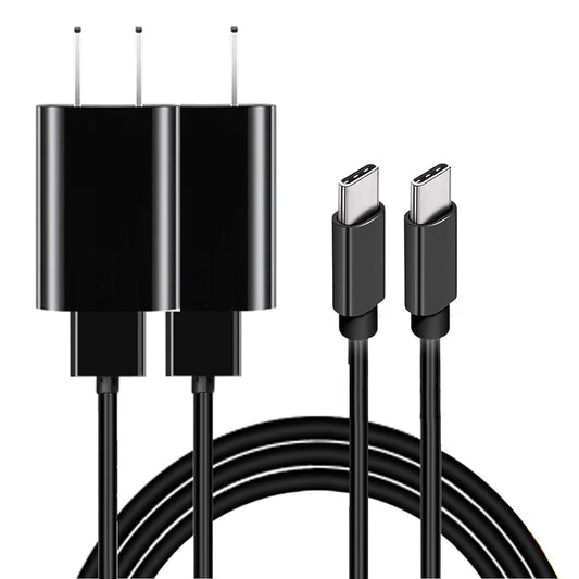 2-Pack 10FT USB C Charger for Motorola TurboPower, Moto G Power 5G 2025 2024, G Stylus, One 5G UW Ace, Edge 5G UW,G100, G Play, Edge+ (2022/2023)
