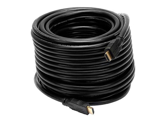 Monoprice 75ft 26AWG CL2 Standard HDMI Cable w/ Built-in Equalizer - Black