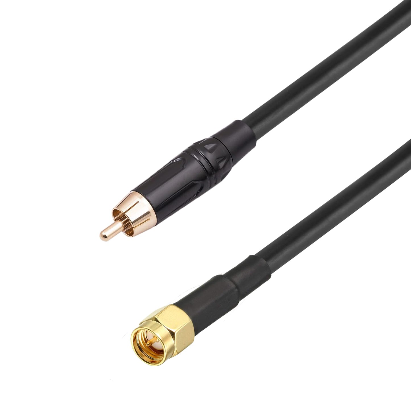 RedYutou SMA to RCA Adapter SMA Male to RCA Male Connector Cable RG58 Extension Cable 3 ft