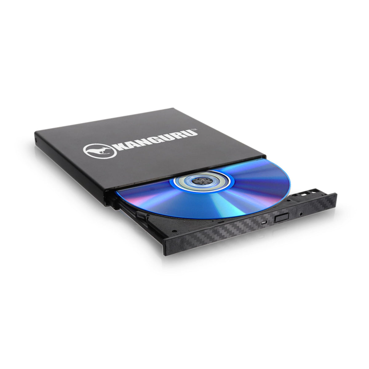 Kanguru QS Slim DVDRW DVD Burner - Slim Portable External USB 3.0 DVD/CD Drive