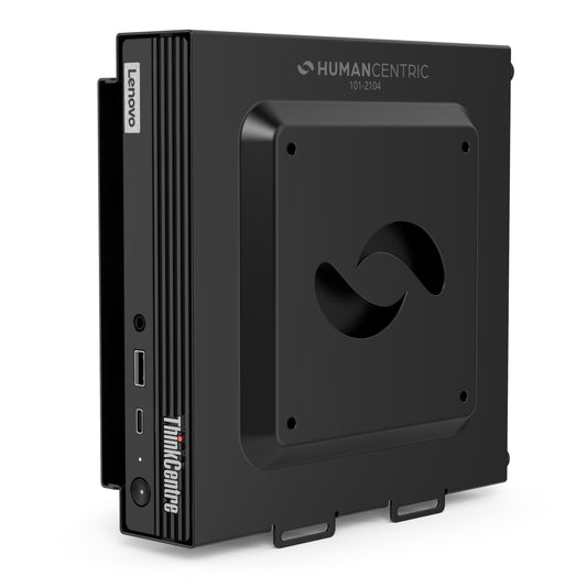HumanCentric VESA Mount Compatible with Lenovo Thinkcentre Tiny M90q Gen 2, M80q Gen3, M90q Gen3, M70q Gen 2, Thinkstation P3 Tiny, M60e, M75q Gen2