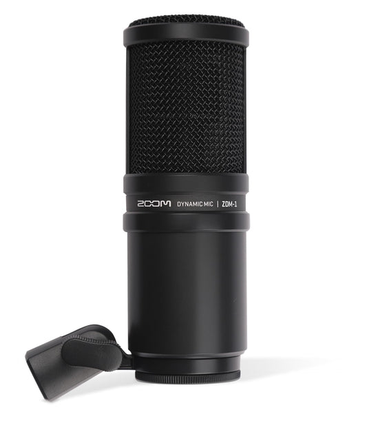 Zoom ZDM-1 Dynamic Microphone for Podcasts, Voice-Overs, Vocals, and More, High SPL Capability, Sturdy Metal Body, and Large Diaphragm