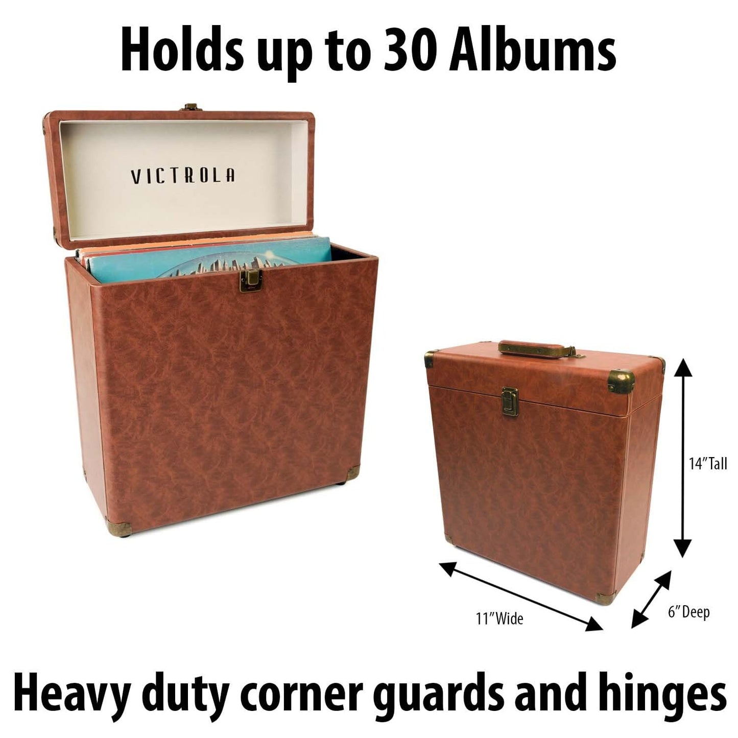 Storage case for Vinyl Turntable Records